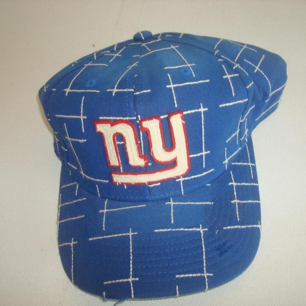 NEW YORK GIANTS REEBOK S/M HAT CAP VINTAGE 00S Y2K B5